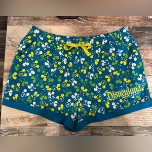 Disney Mickey Mouse Blue /green/yellow Shorts